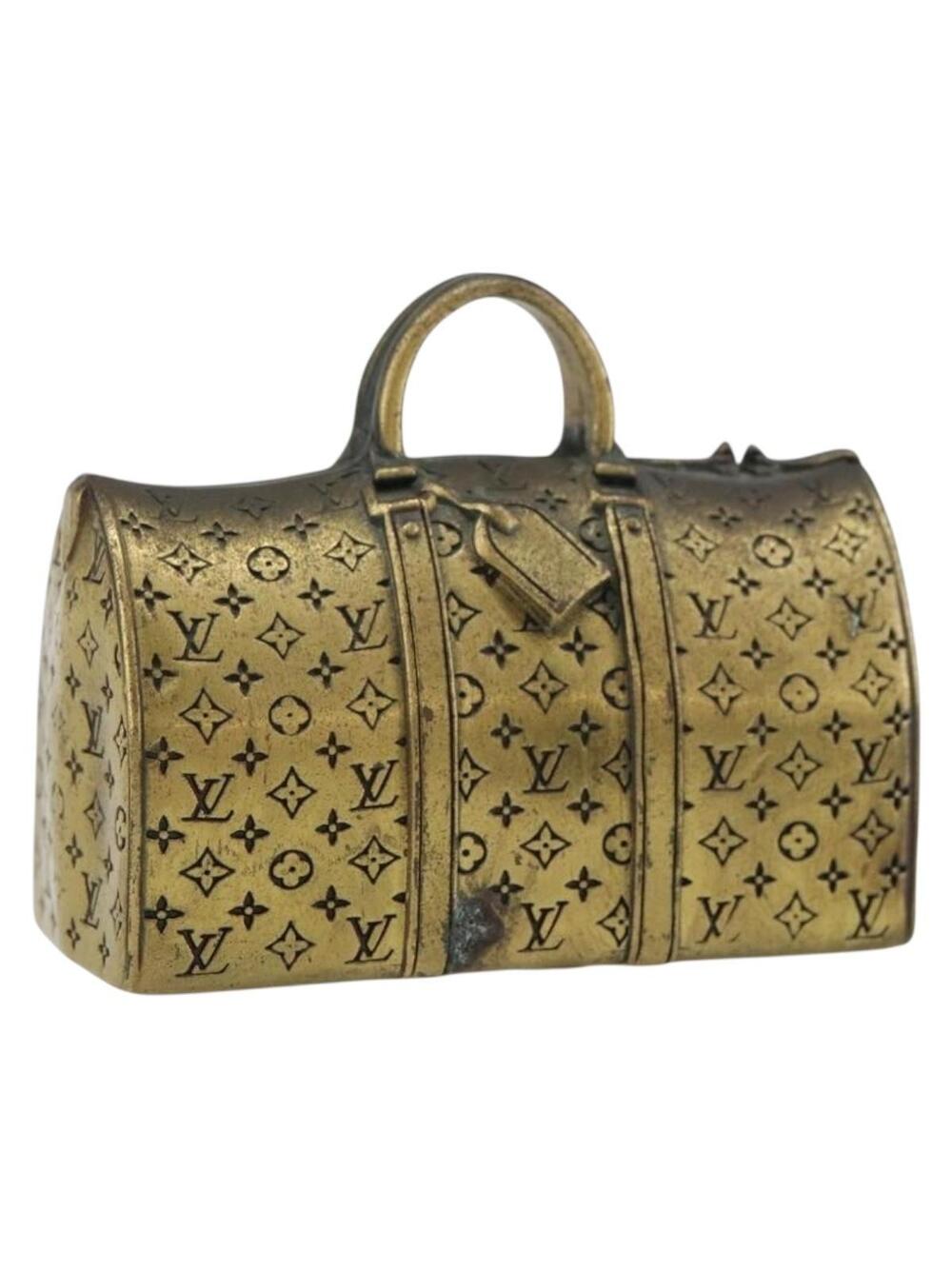Louis Vuitton Paper Weight Metal Gold #373621L69B